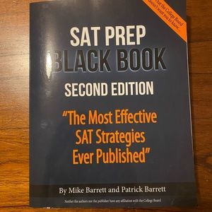 SAT PREP BLACK BOOK- MIKE BARRETT